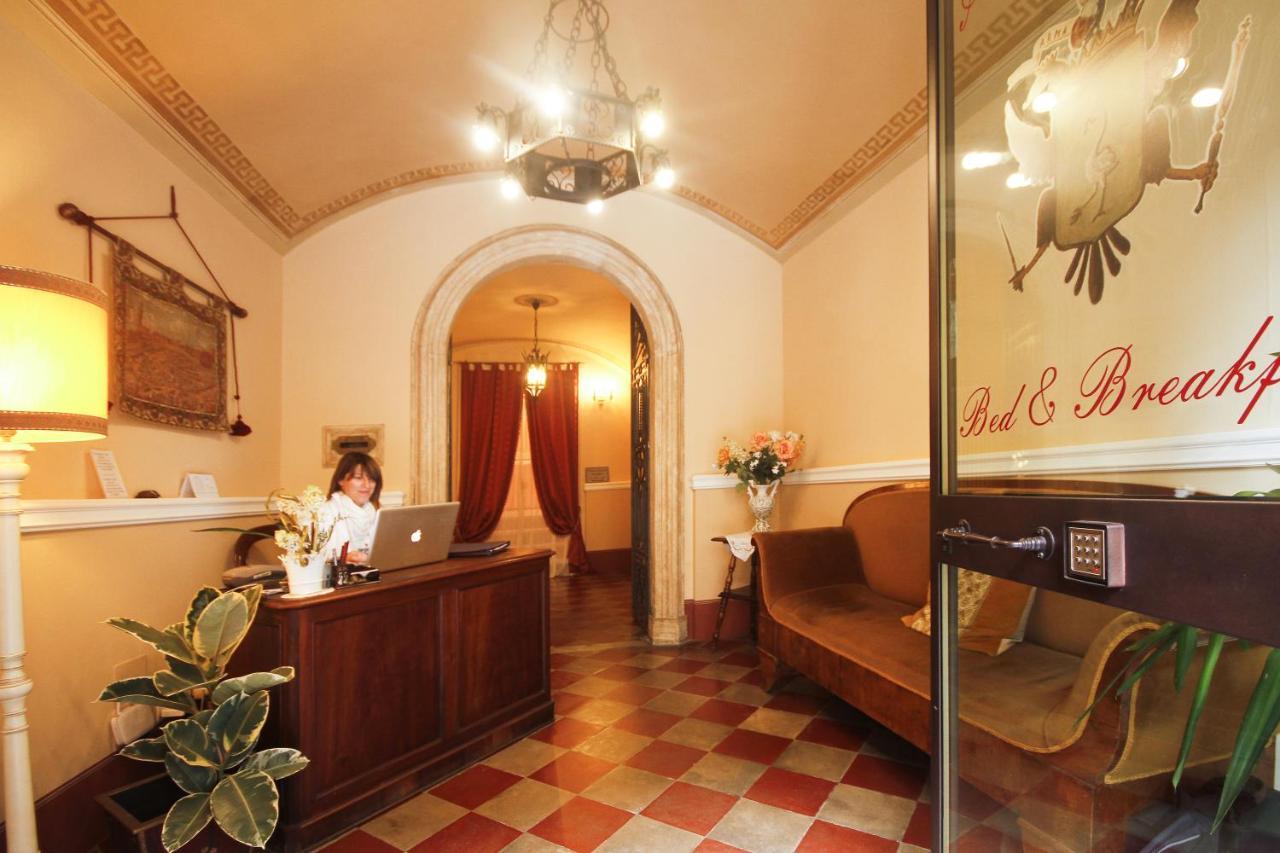 Antica Residenza Cicogna Acomodação com café da manhã Siena Exterior foto